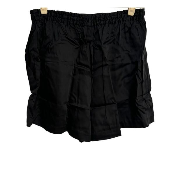 NWT Ettitude Sateen Set - Short Sleeve Shirt & Shortie - Onyx - Picture 5 of 9